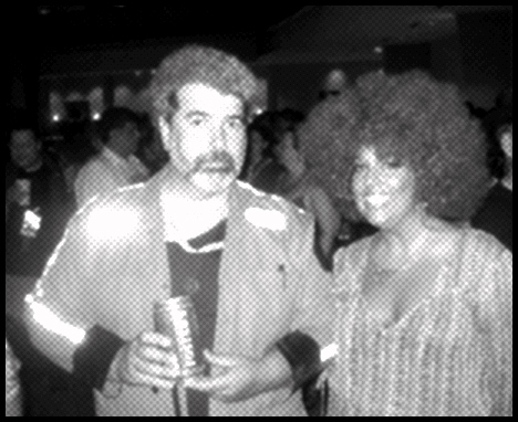 Fake George Lucas and me as Foxxy Cleopatra.