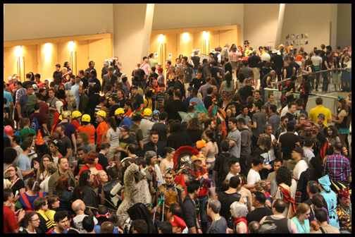 Above view of Dragoncon