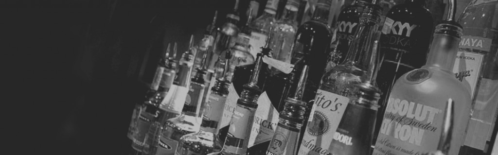 Alcohol bottles